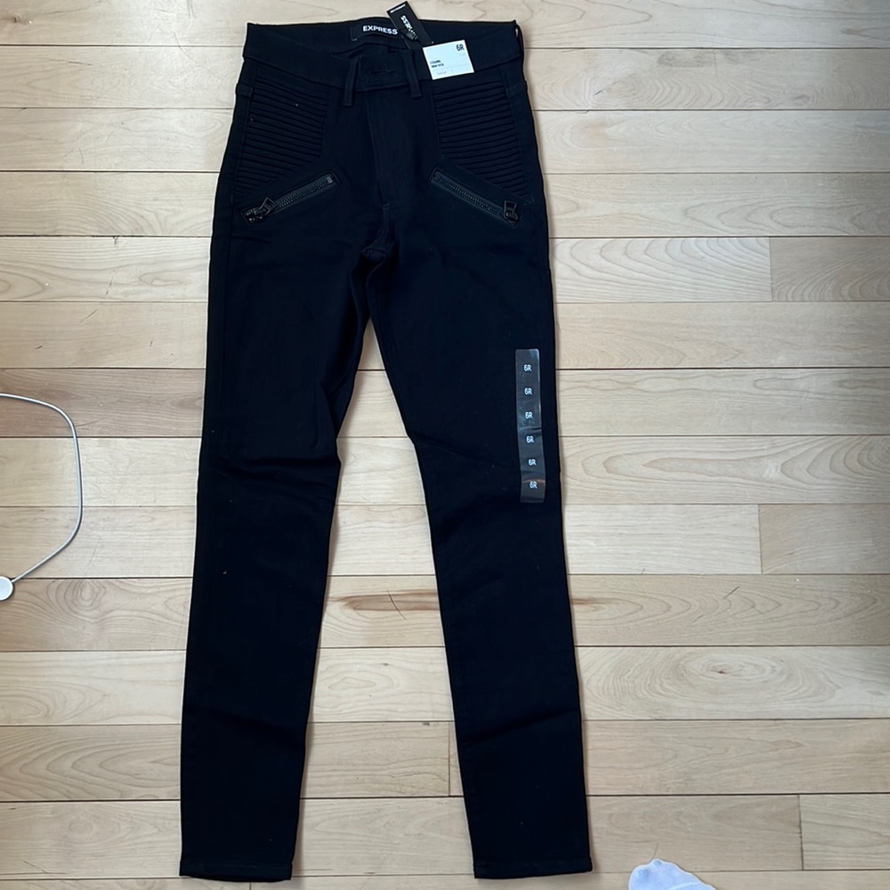 Express black jeans size 6R